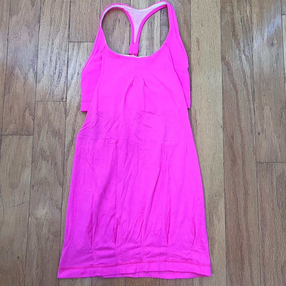 Lululemon Practice Freely Tank Size 2 Pinkelicious